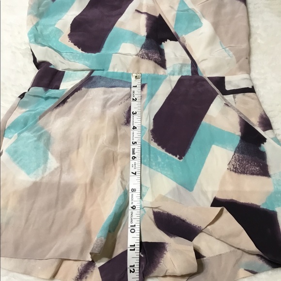 Armani Exchange Silk Abstract Romper size 0 - Picture 13 of 15